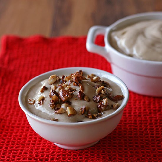 Banana Soft Serve & Roasted Almonds
