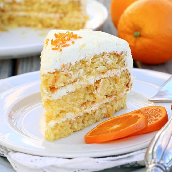 Pineapple Orange Layer Cake