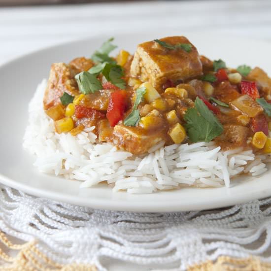 Slow Cooker Tofu Curry