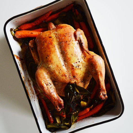 Spring Roasted Chicken