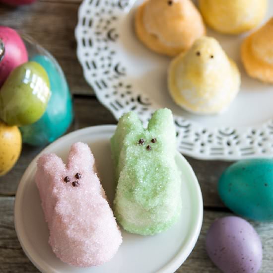 Mini Peeps Cakes