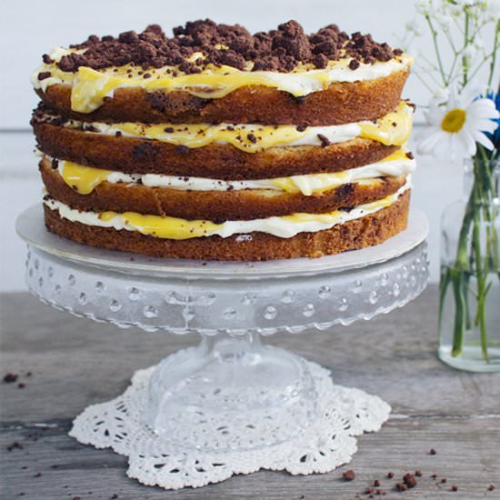 Chocolate Passionfruit Cake