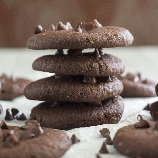 Double Chocolate PB Cookies