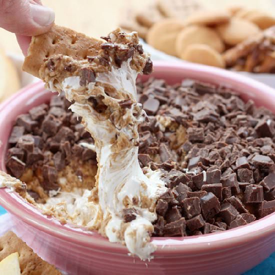 Cookie Butter S’Mores Dip