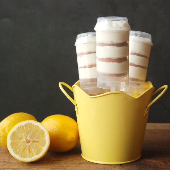 Lemon Cloud Push Pops