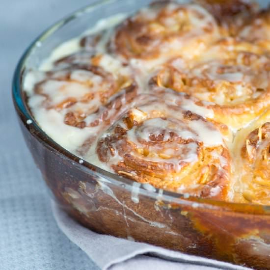 Orange and Almond Breakfast Rolls