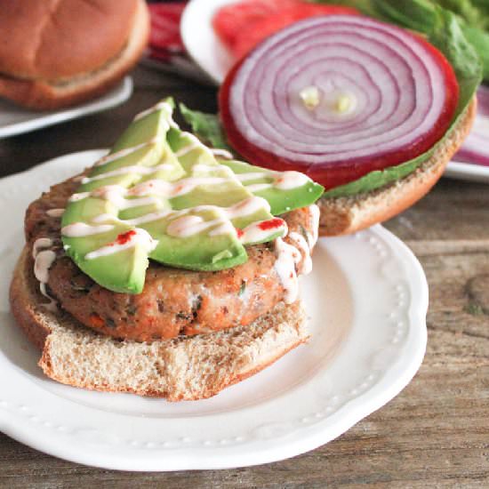 Sweet Potato Turkey Burgers