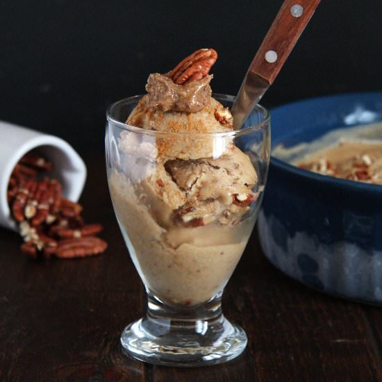 Vegan Banana Bread Ice Cream