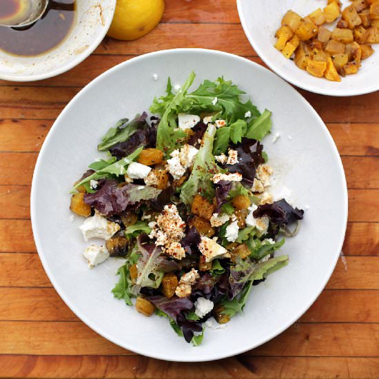 Roasted Golden Beet Salad