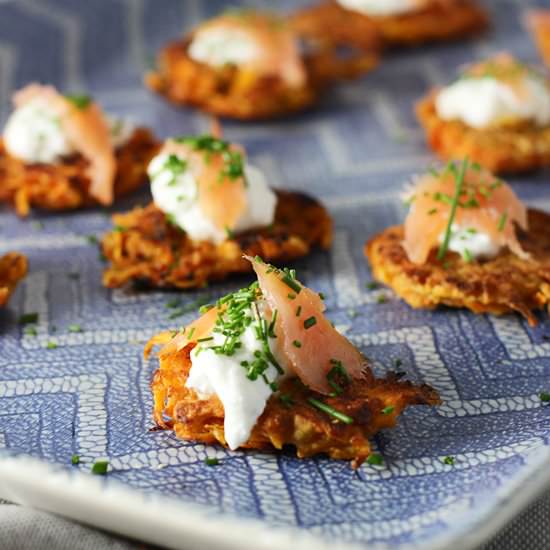 Sweet Potato Latkes