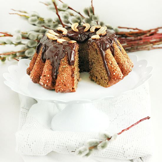 Wholegrain Banana Pound Cake