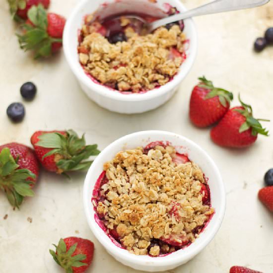 Berry Crisps for Two