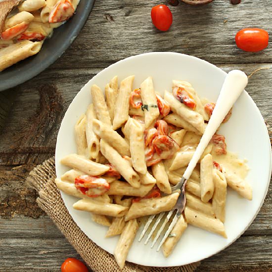 Vegan Garlic Pasta
