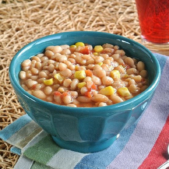 Slow Cooker Navy Bean Soup