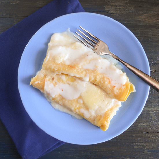 Crepe Cannelloni (Cheese)