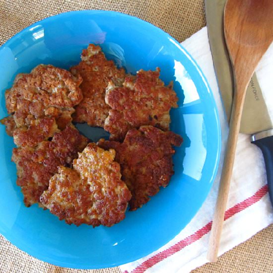 Thin and Crispy Sausage Patties
