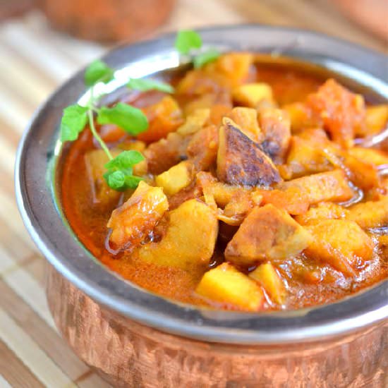 Dan Kaanda (Karunai Kizhangu) Sabzi