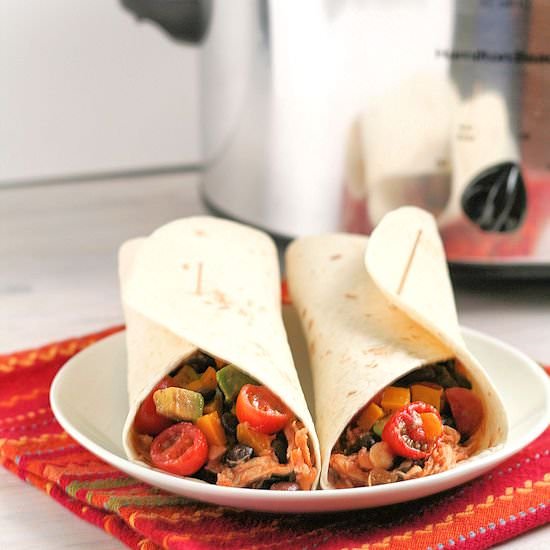 Slow-Cooker Chicken Fajitas