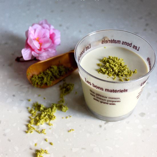 Jasmine Green Tea Panna Cotta