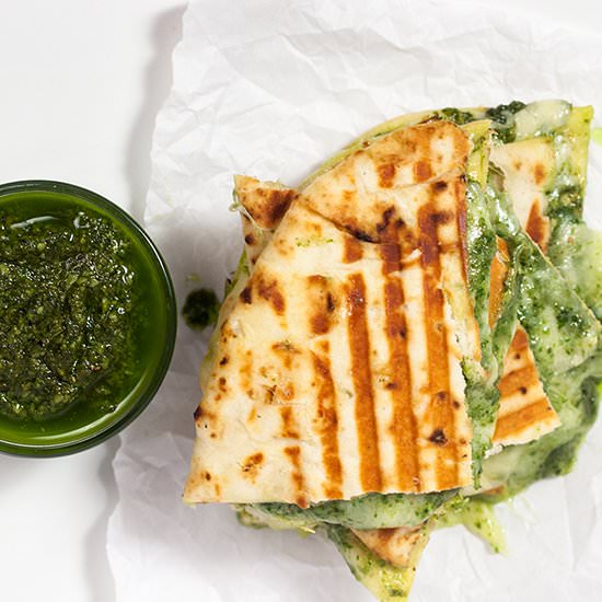 Naan Grilled Cheese