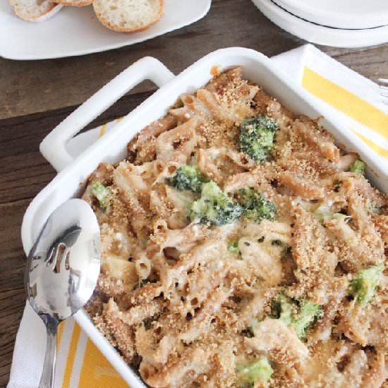 Baked Penne w/Chicken and Broccoli
