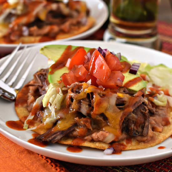 Beef Tostadas