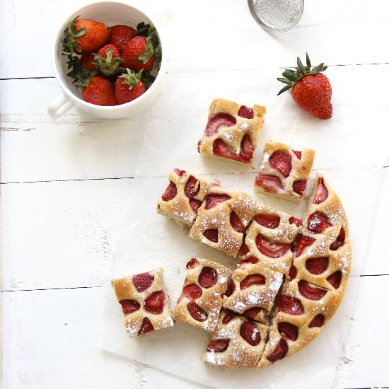 Strawberry Focaccia Bread