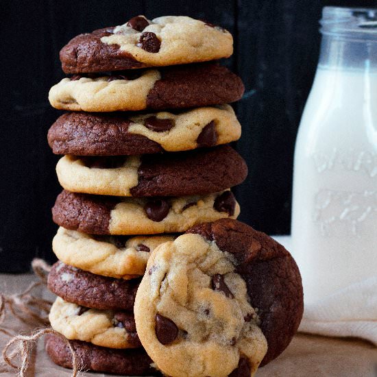 THE Best Brookie Cookies