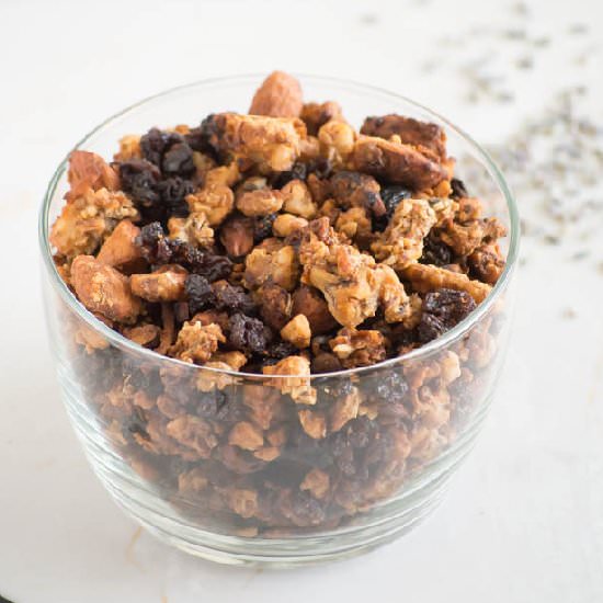 Lavender Granola {v+gf}