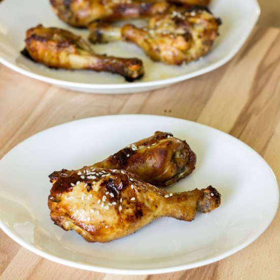 Asian Roasted Chicken Drumsticks