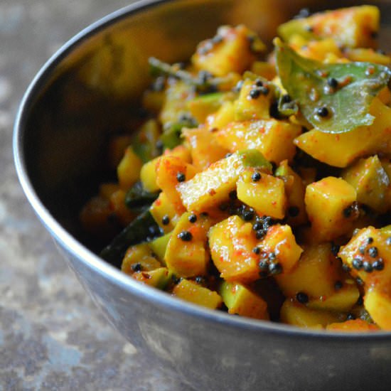 Instant Raw Mango pickle