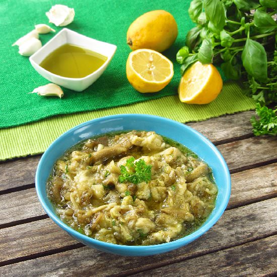 Melitzanosalata (Greek Eggplant Salad)
