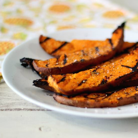Grilled Chipotle Lime Sweet Potato