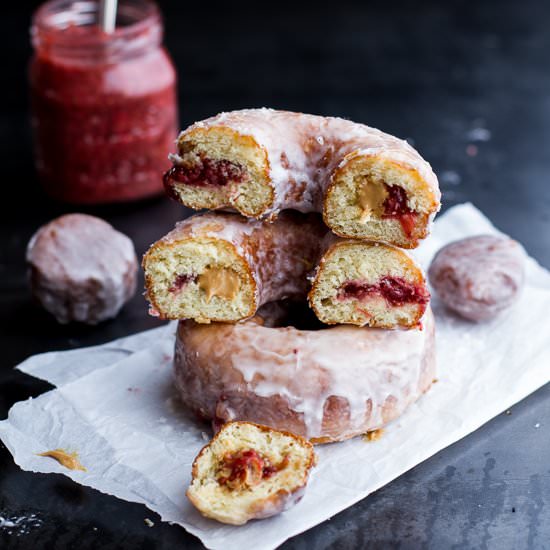 PB and J Doughnuts