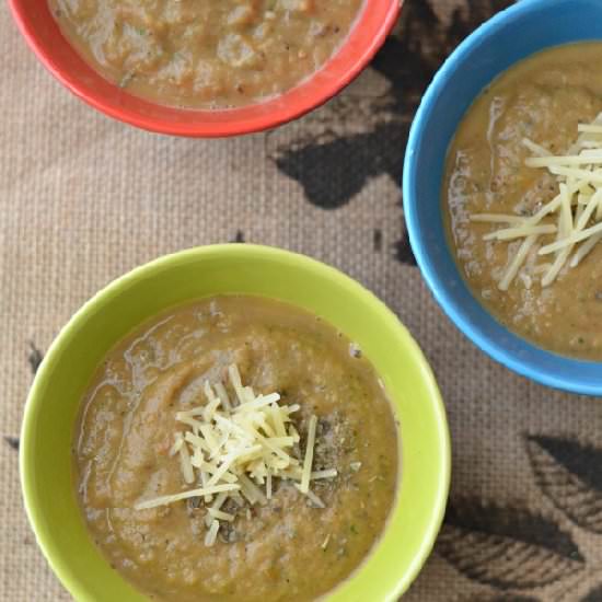 Zucchini Puree for Baby or Sauce