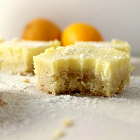 Meyer Lemon Cheesecake Bars