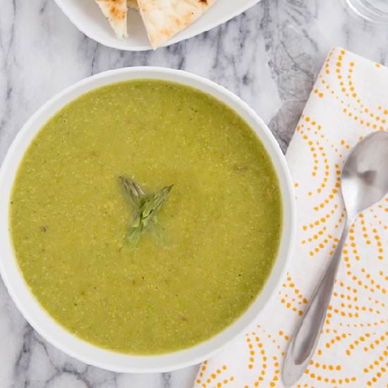 Curried Asparagus Soup