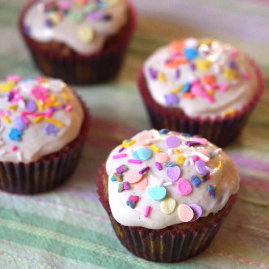 Vegan Carrot Cake Cupcakes