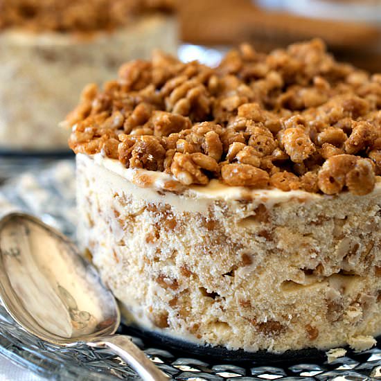 Biscoff Crunch Ice Cream Cake