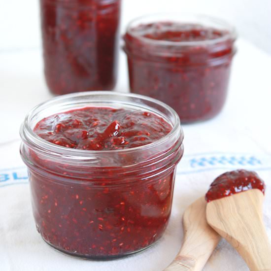 Brown Sugar Raspberry Jam