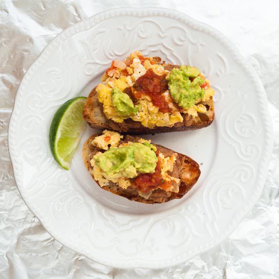 Tex-mex Crostini