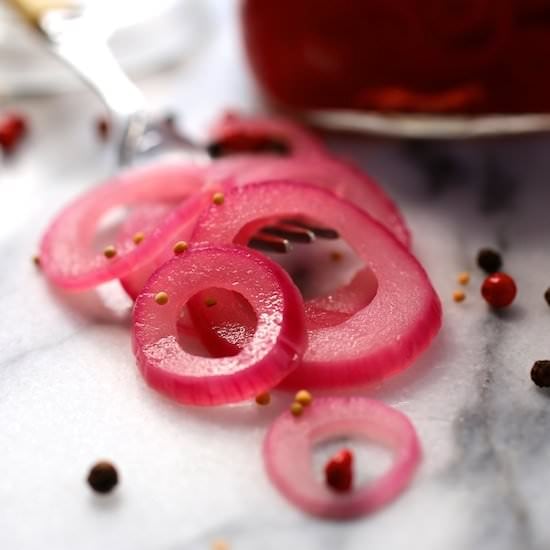 Quick-Pickled Red Onions