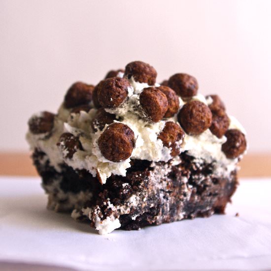 Cocoa Puff Brownies