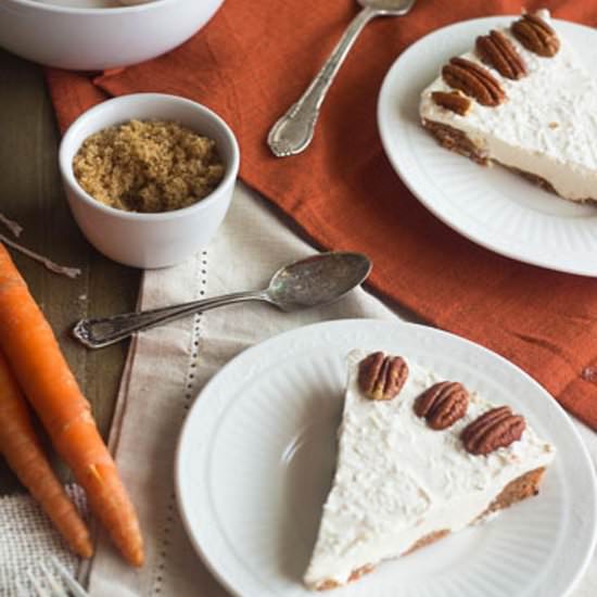 Skinny Carrot Cake Cheesecake