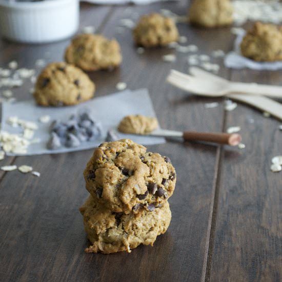 Baked Oatmeal Chocolate PB Balls