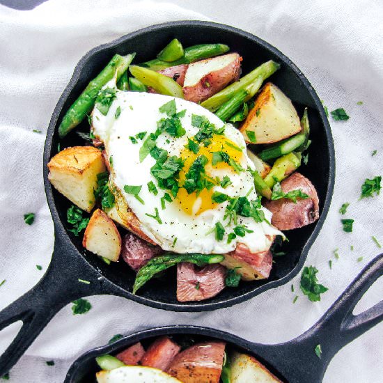 Red Potatoes, Spam, and Asparagus