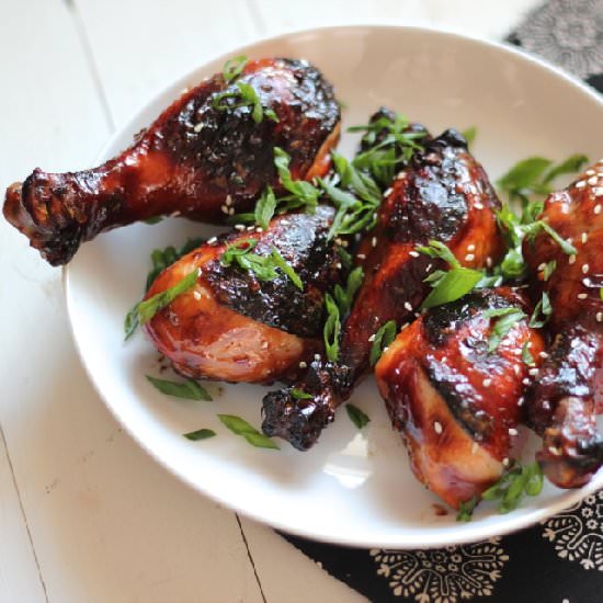 Sticky Chicken Drumsticks