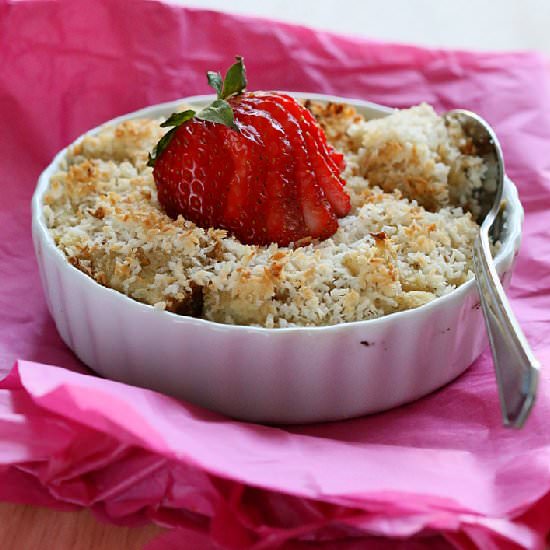 Baked Vegan Coconut French Toast