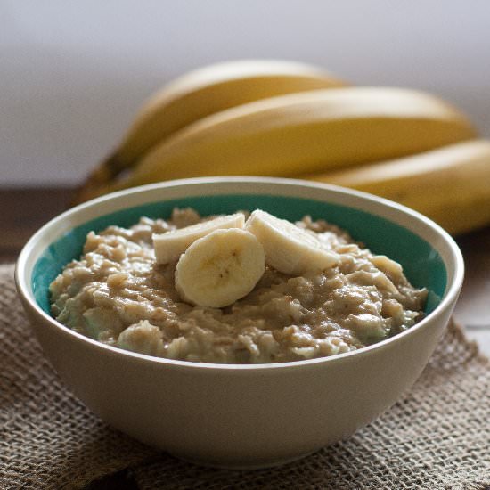 Creamy Banana Oatmeal