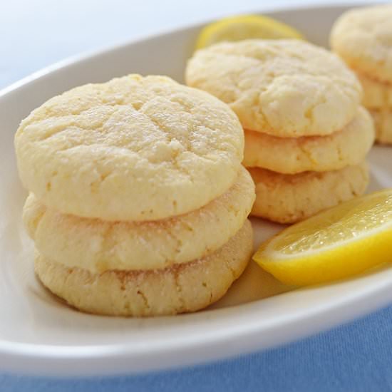 Lemon Crinkle Cookies